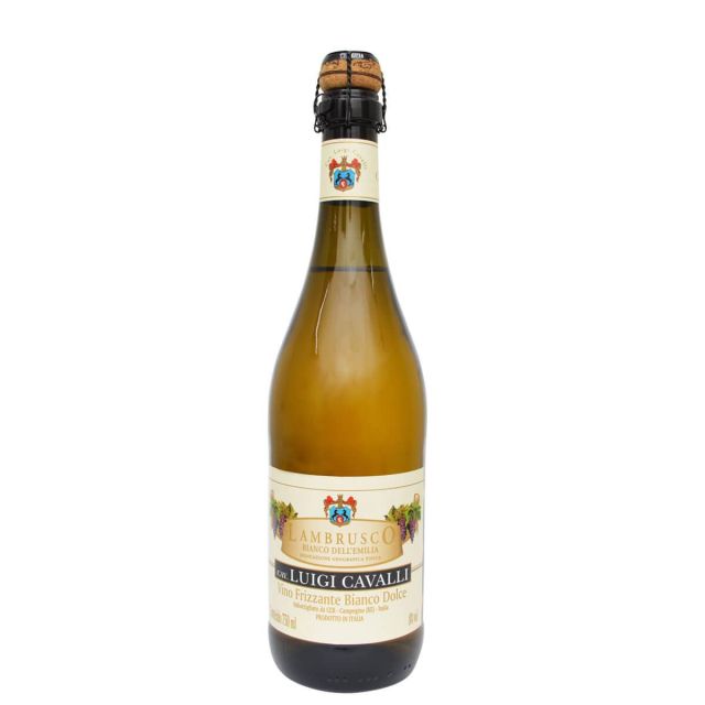 Vinho Frisante Lambrusco Branco Luigi Cavalli 750ml