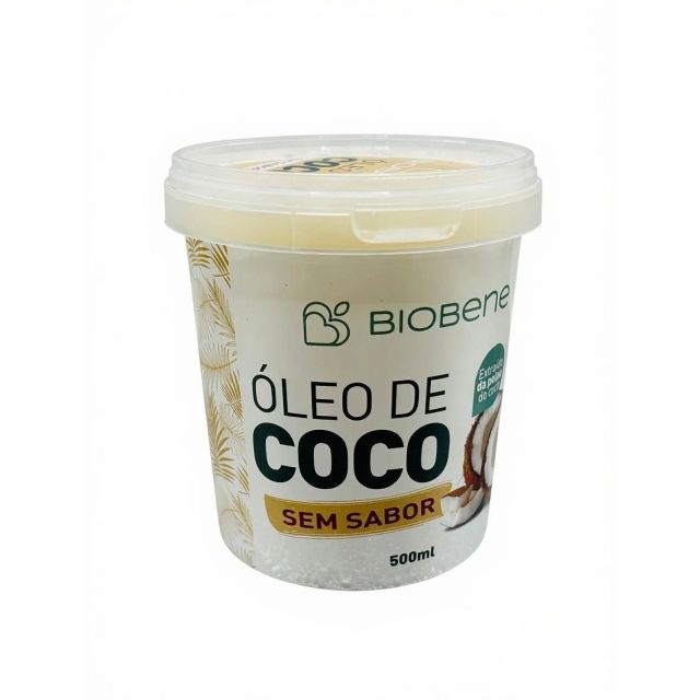 Óleo de Coco Sem Sabor Biobene 500ml