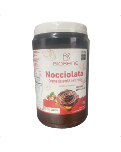 Nocciolata Creme de Avelã Com Cacau Biobene 1kg