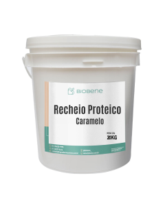 Recheio Proteico Caramelo 21% Biobene 20 kg